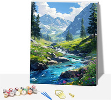 Landscape Paint by Numbers Kit