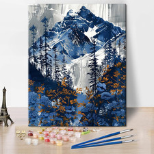 TISHIRON Mountain Paint by