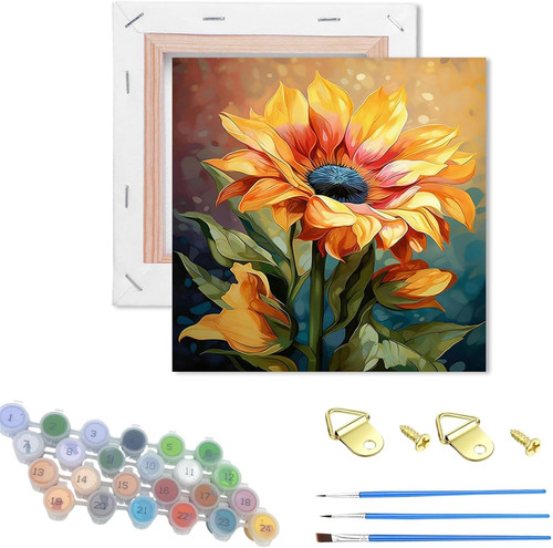 Paint numbers kit for - paint, by