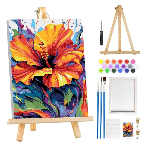 Paint numbers for adults - numbers,