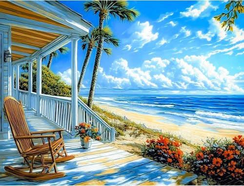 Landscape paint numbers for - by,