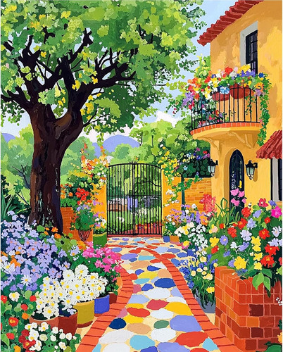 Maxbye paint numbers kits - paint,